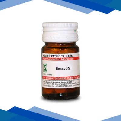 Dr.Willmar Schwabe Borax 3X Tablet 20 gm