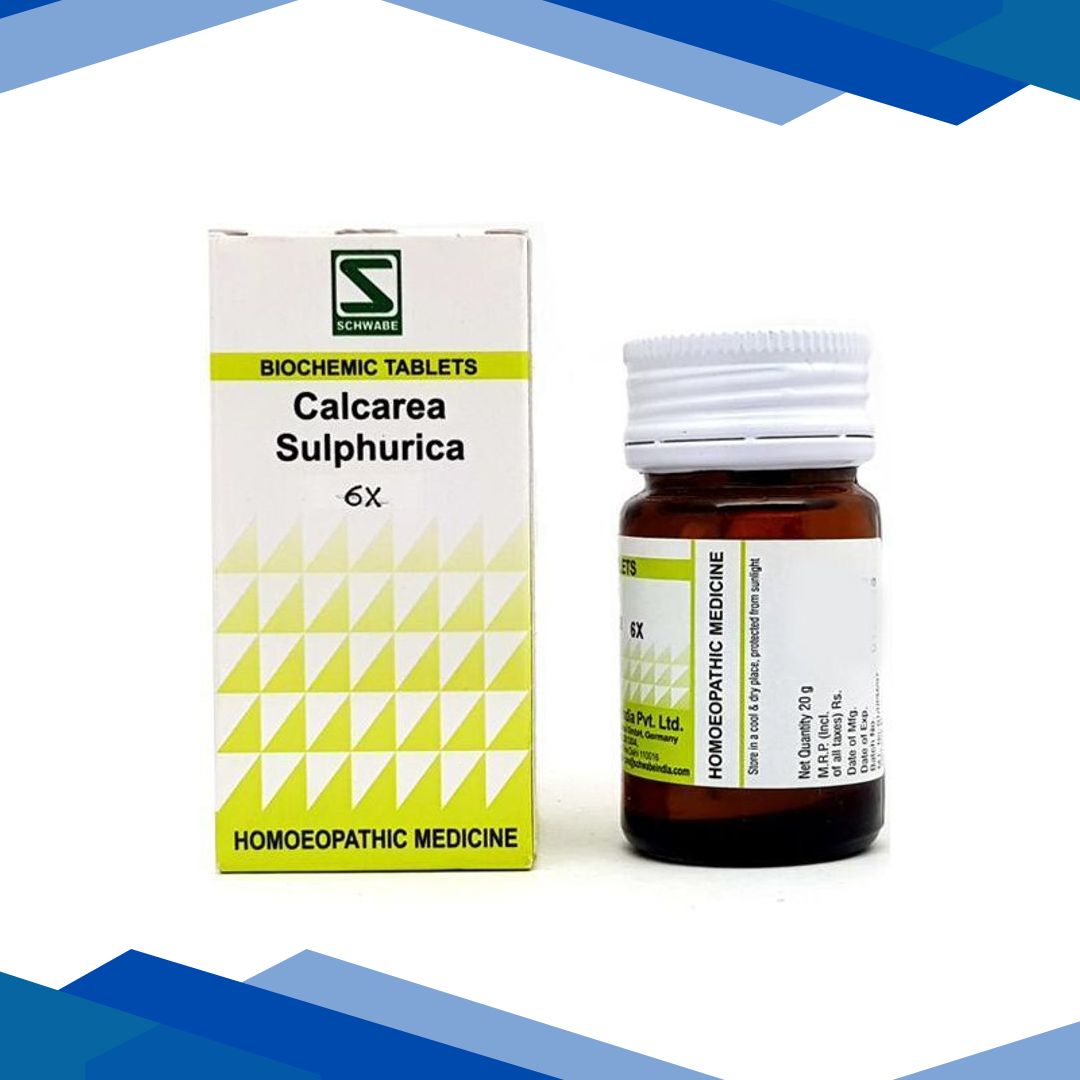 Dr.Willmar Schwabe Calcarea Sulphurica 6X Tablet 20 gm