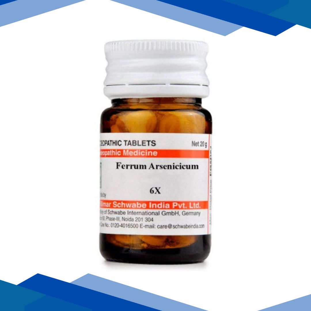 Dr.Willmar Schwabe Ferrum Arsenicicum 6X Tablet 20 gm