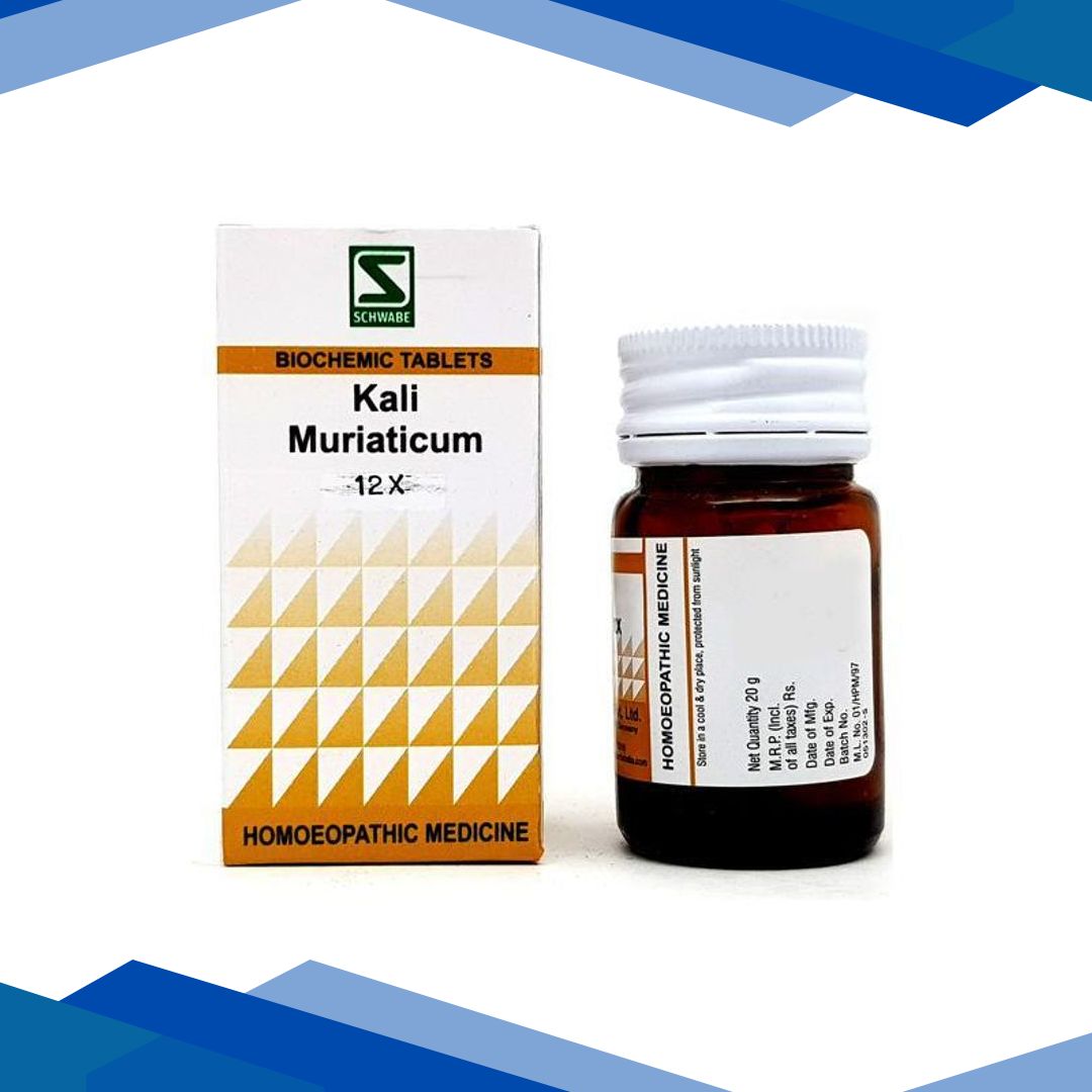 Dr.Willmar Schwabe Kalium Muriaticum 12X Tablet 20 gm