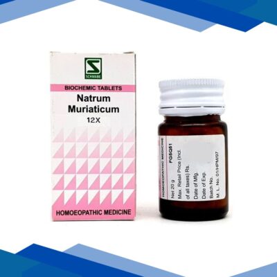 Dr.Willmar Schwabe Natrum Muriaticum 12X Tablet 20 gm