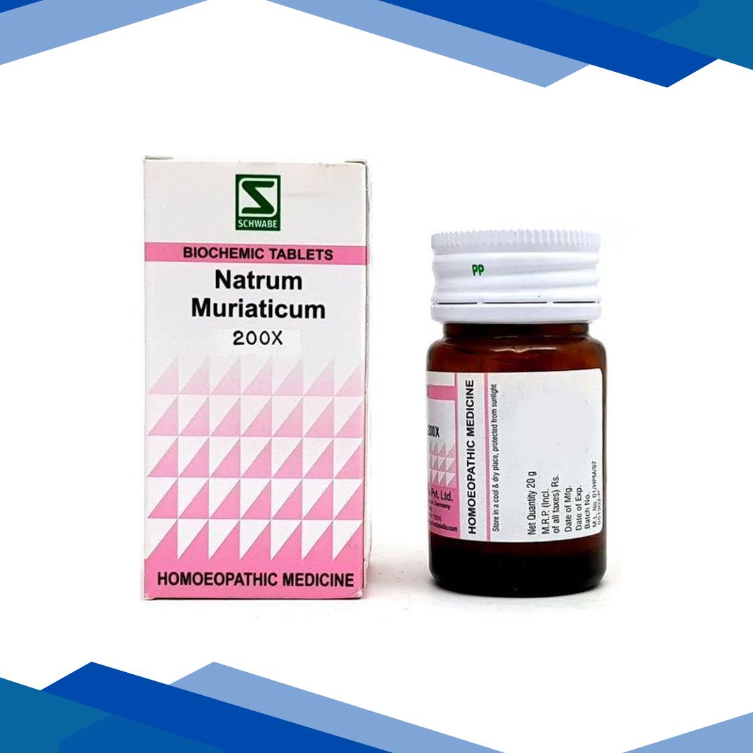 Dr.Willmar Schwabe Natrum Muriaticum 200X Tablet 20 gm