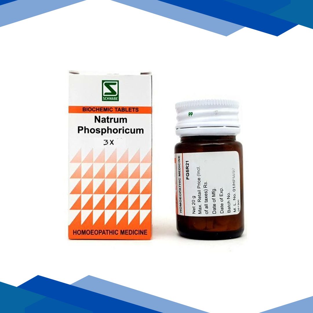 Dr.Willmar Schwabe Natrum Phosphoricum 3X Tablet 20 gm