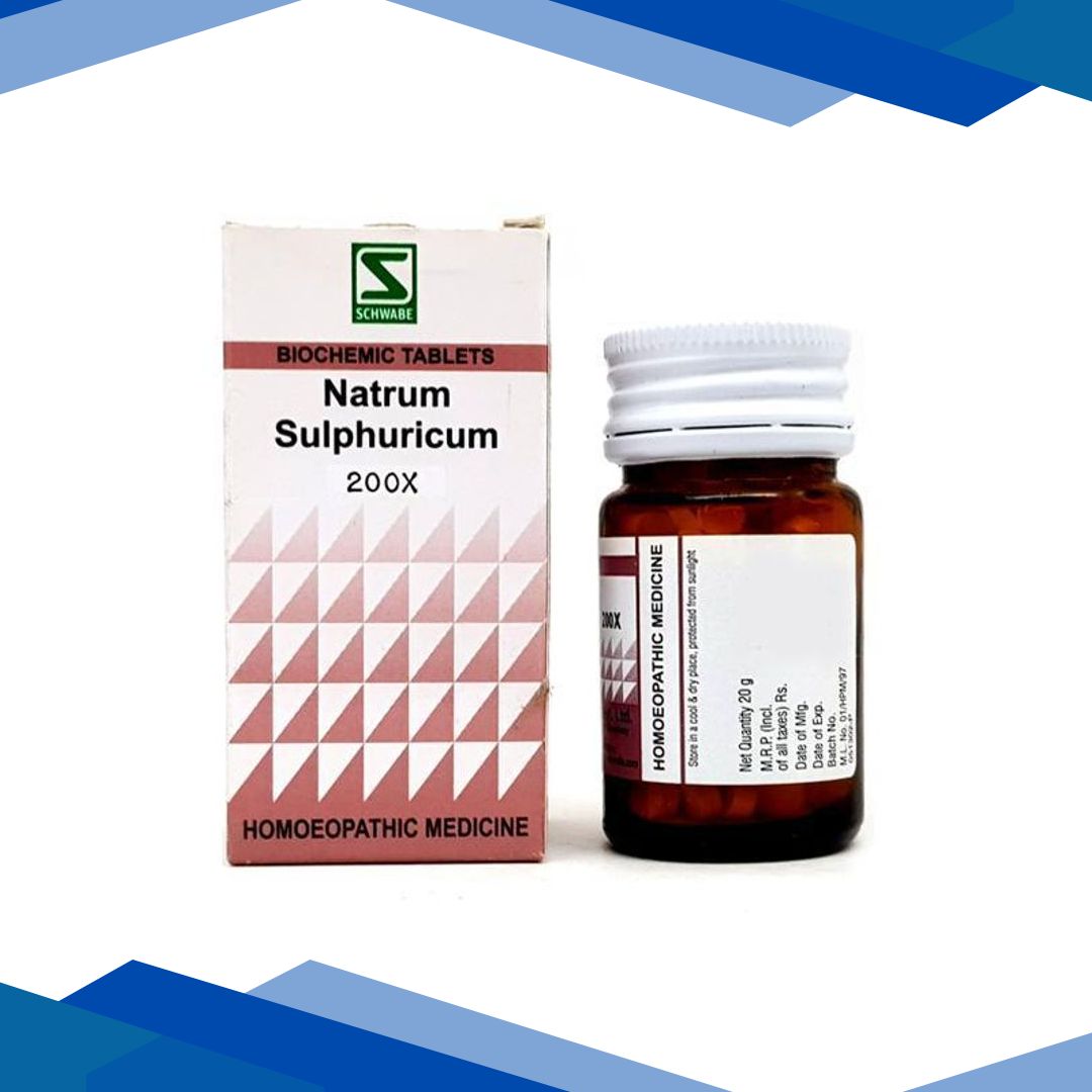 Dr.Willmar Schwabe Natrum Sulphuricum 200X Tablet 20 gm