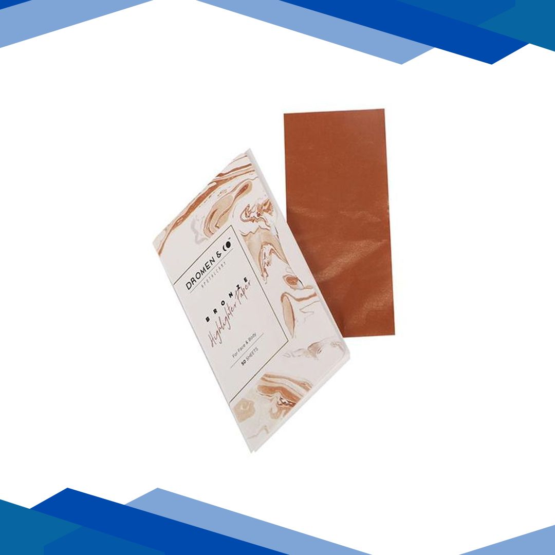 Dromen & Co Bronze Highlighter Paper (50 Sheets) 12.3 gm