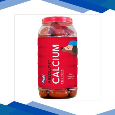 Drools Absolute Calcium Sausage Dog Supplement (Jar) 32’s