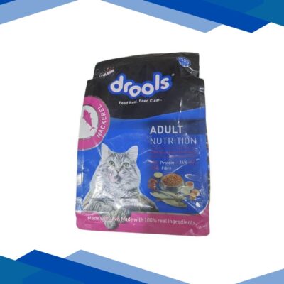 Drools Adult Nutrition Pet Food For Cats – Mackerel 1.2 kg