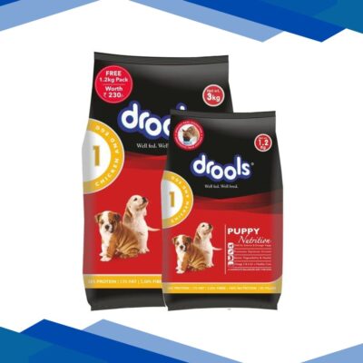 Drools Chicken and Egg Puppy Dog Food 3kg (with Free 1.2kg) 4200 gm