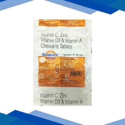 DUALCARE CZ PLUS ORANGE FLAVOUR Chewable Tablet 15’s