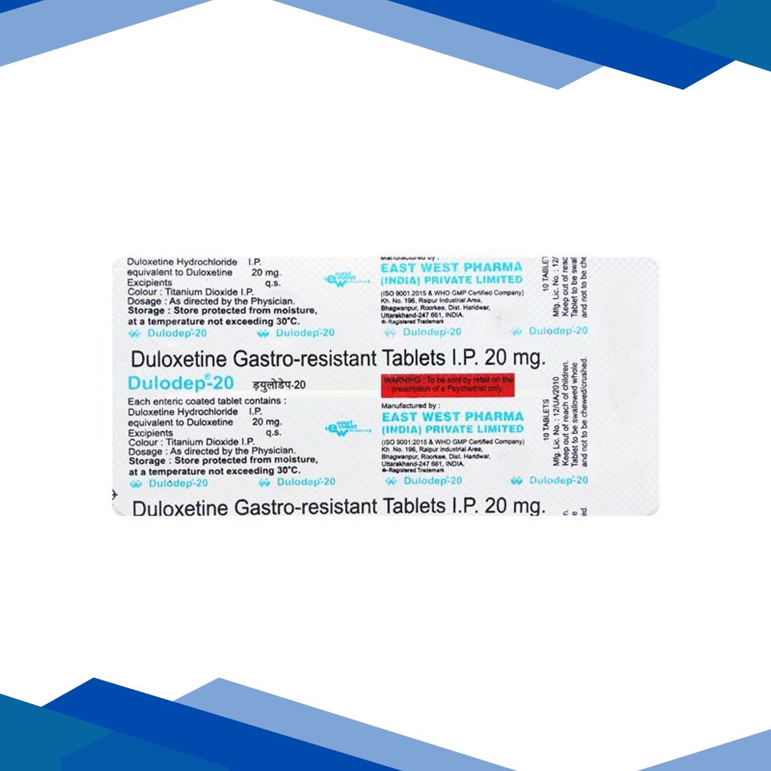 Dulodep 20mg Tablet 10’S