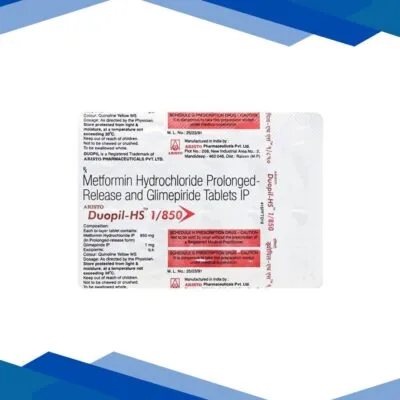 Duopil HS 1/850mg Tablet 10’S