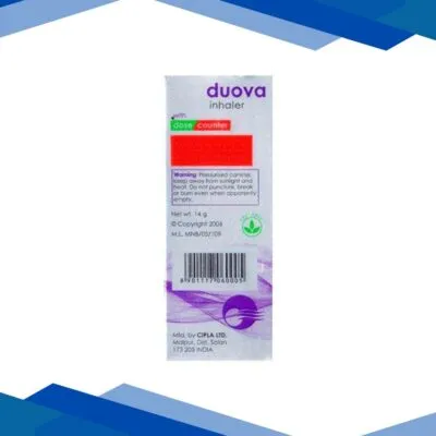 DUOVA WITH DOSE COUNTER 200md Inhaler 14g