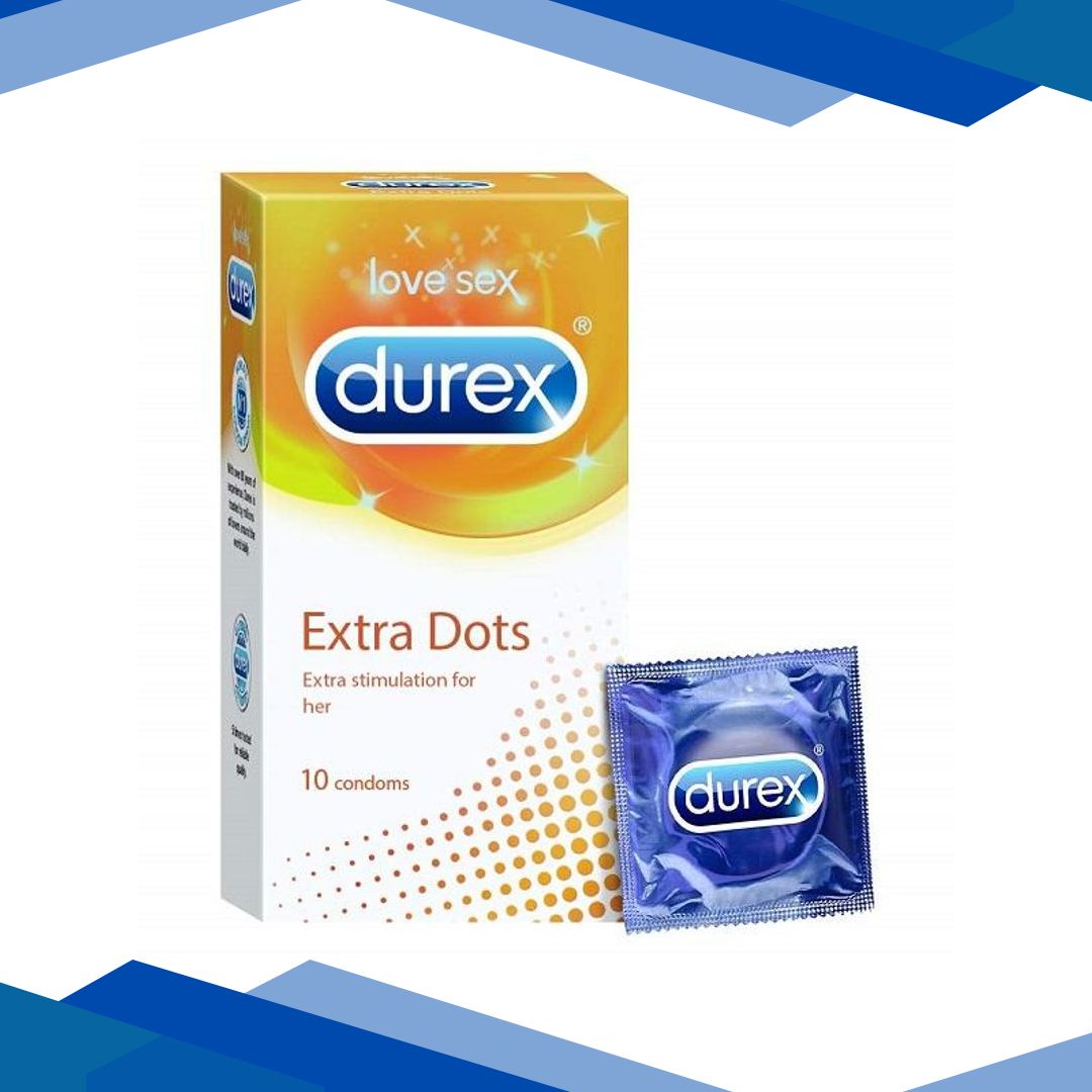 Durex Condoms – Extra Dots 10’s