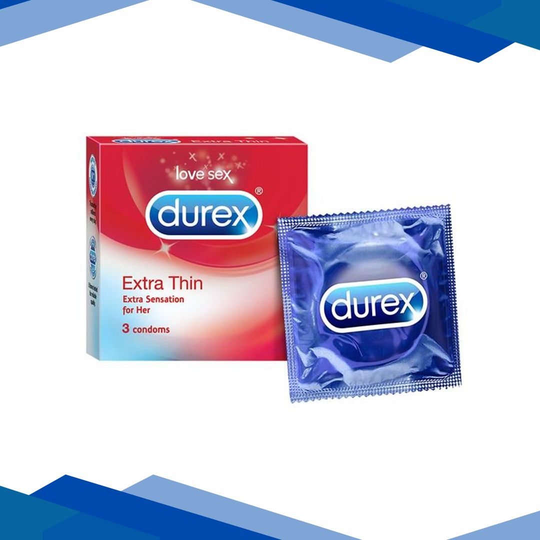 Durex Condoms – Extra Thin 3’s