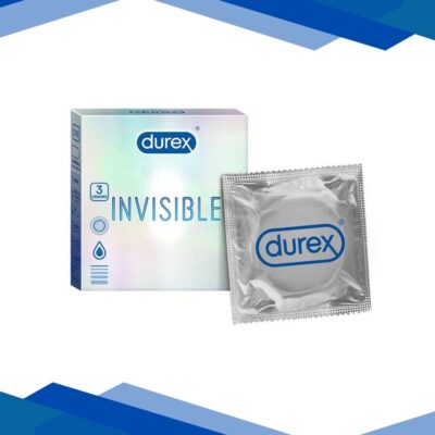 Durex Invisible Super Ultra Thin Condoms for Men 3’s