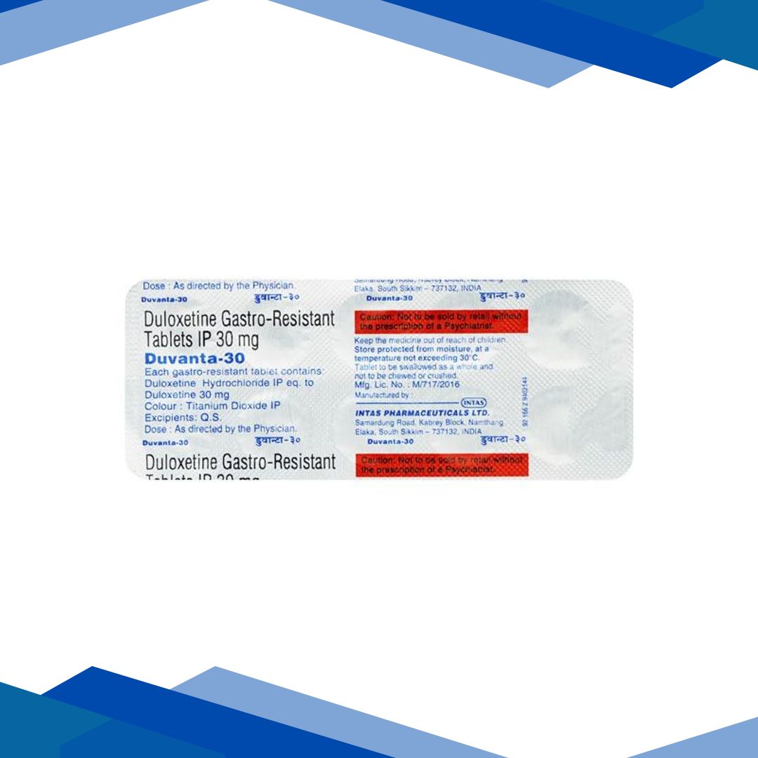 Duvanta 30mg Tablet 10’S