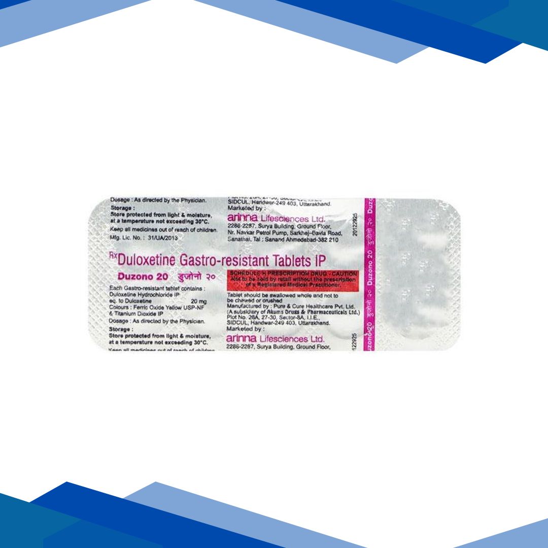 DUZONO 20mg Tablet 10’s
