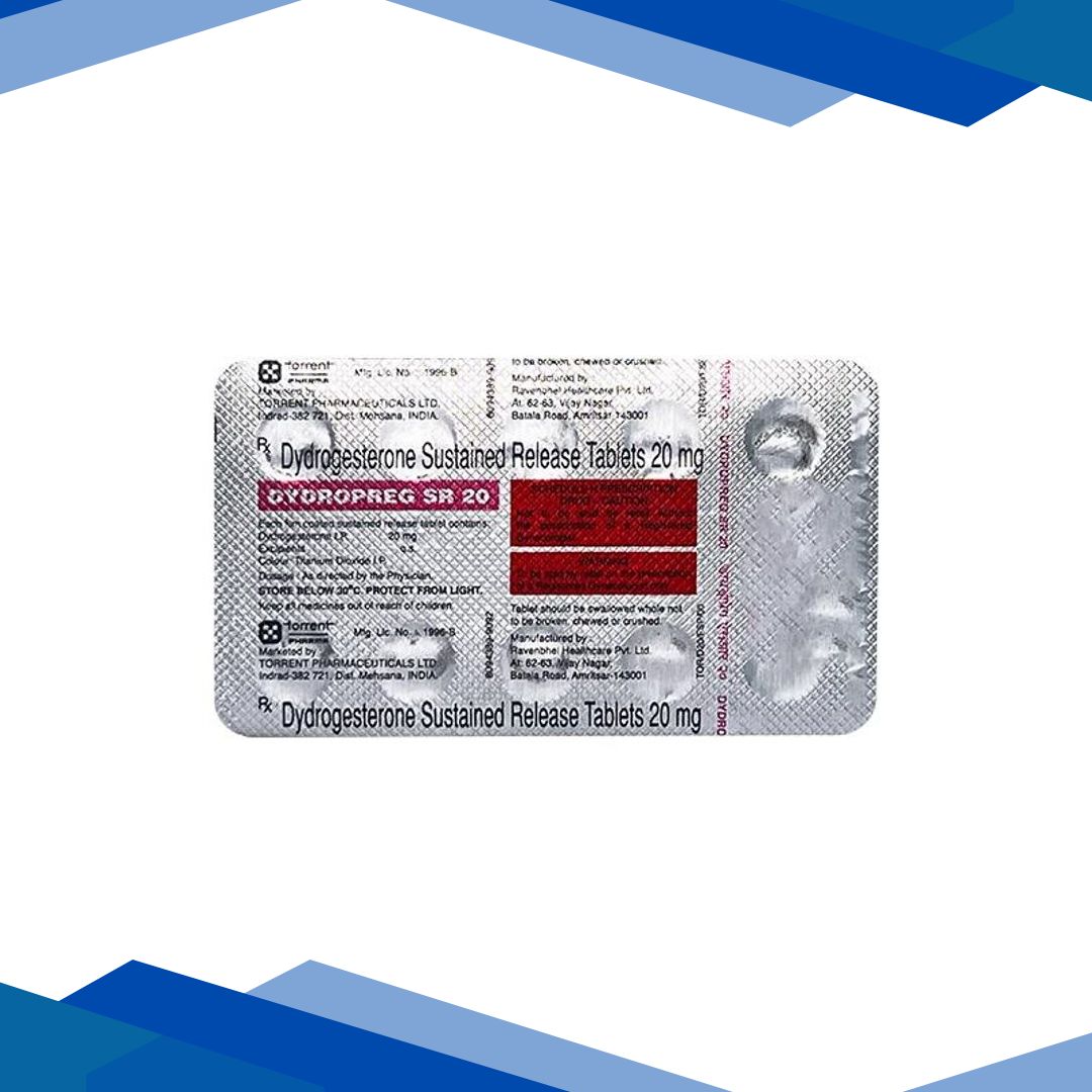 DYDROPREG SR 20 Tablet 10’s