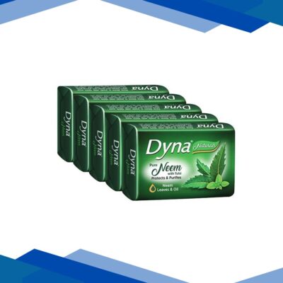 Dyna Naturals Soap – Neem & Tulsi (Pack of 5 x 100 gm)