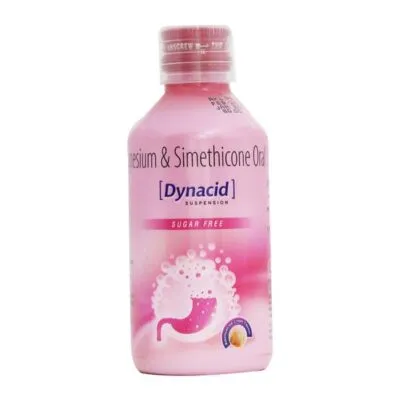 DYNACID SUGAR FREE AMERICAN ICE CREAM FLAVOUR Oral Suspension 170ml
