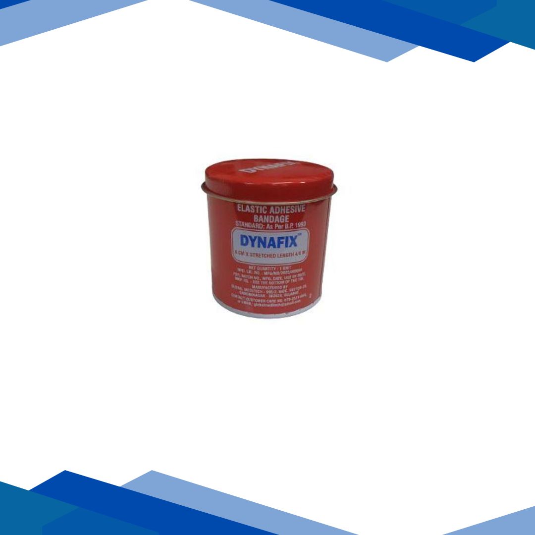 Dynafix Elastic Adhesive Bandage (6 cm x 4/6 mtr) 1’s