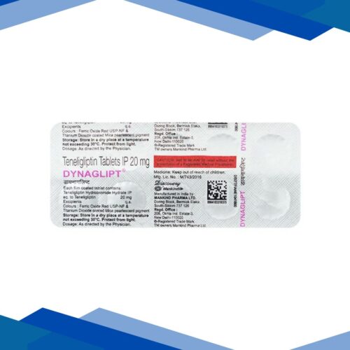 Dynaglipt 20mg Tablet 10’S