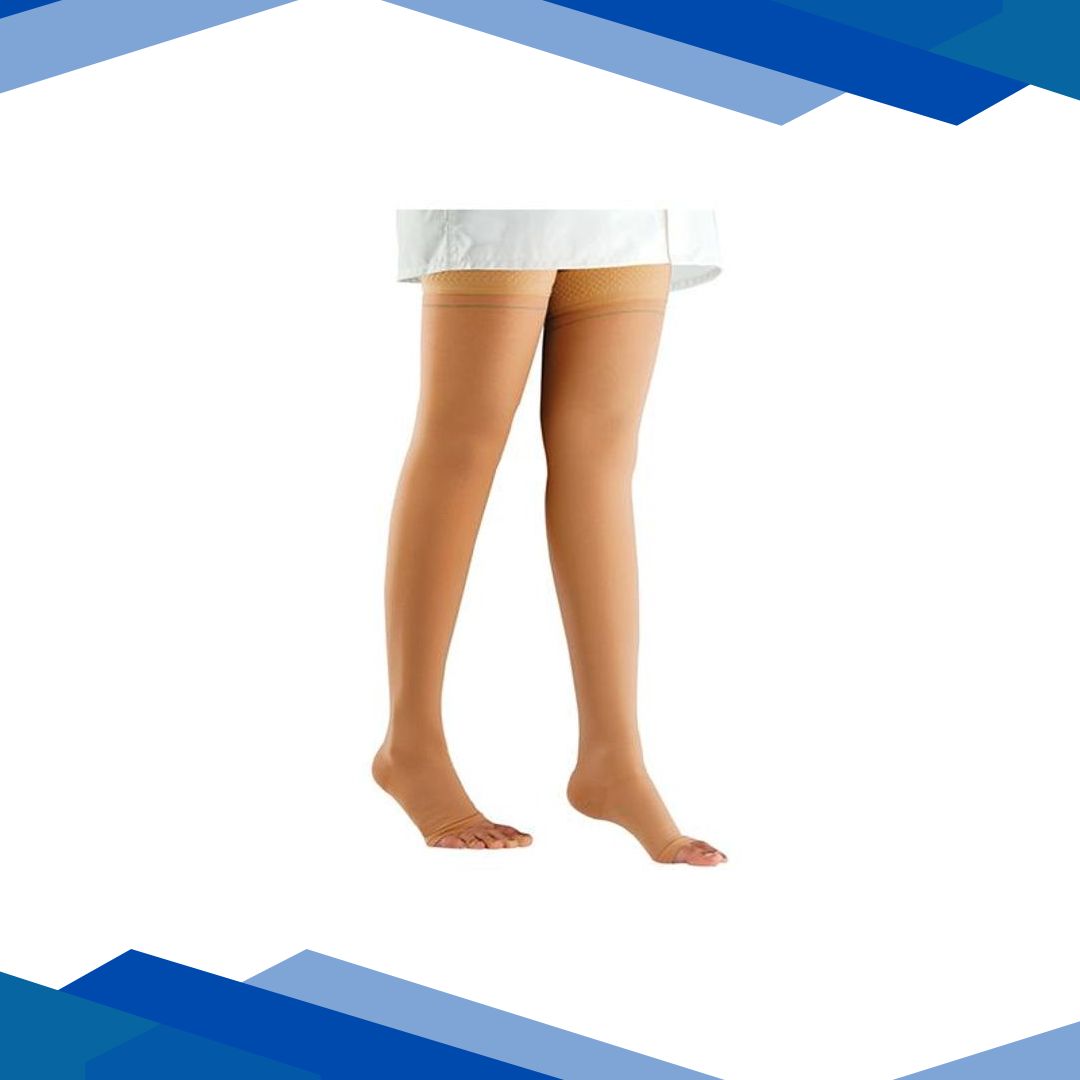 Dynamic Comprezon Classic Varicose Vein Stockings Mid Thigh (Pair) – (Class 1) (2101) (XXL)