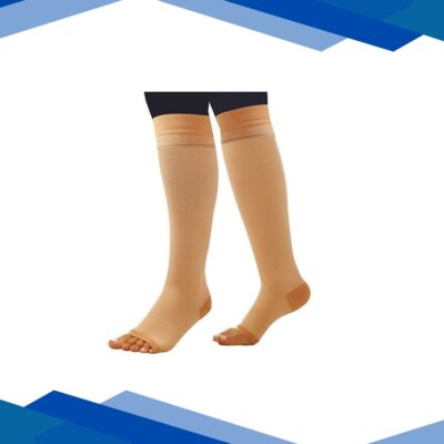 Dynamic Comprezon Cotton Varicose Vein Stockings Below Knee (Pair) – (Class 1) (2150) (XL)