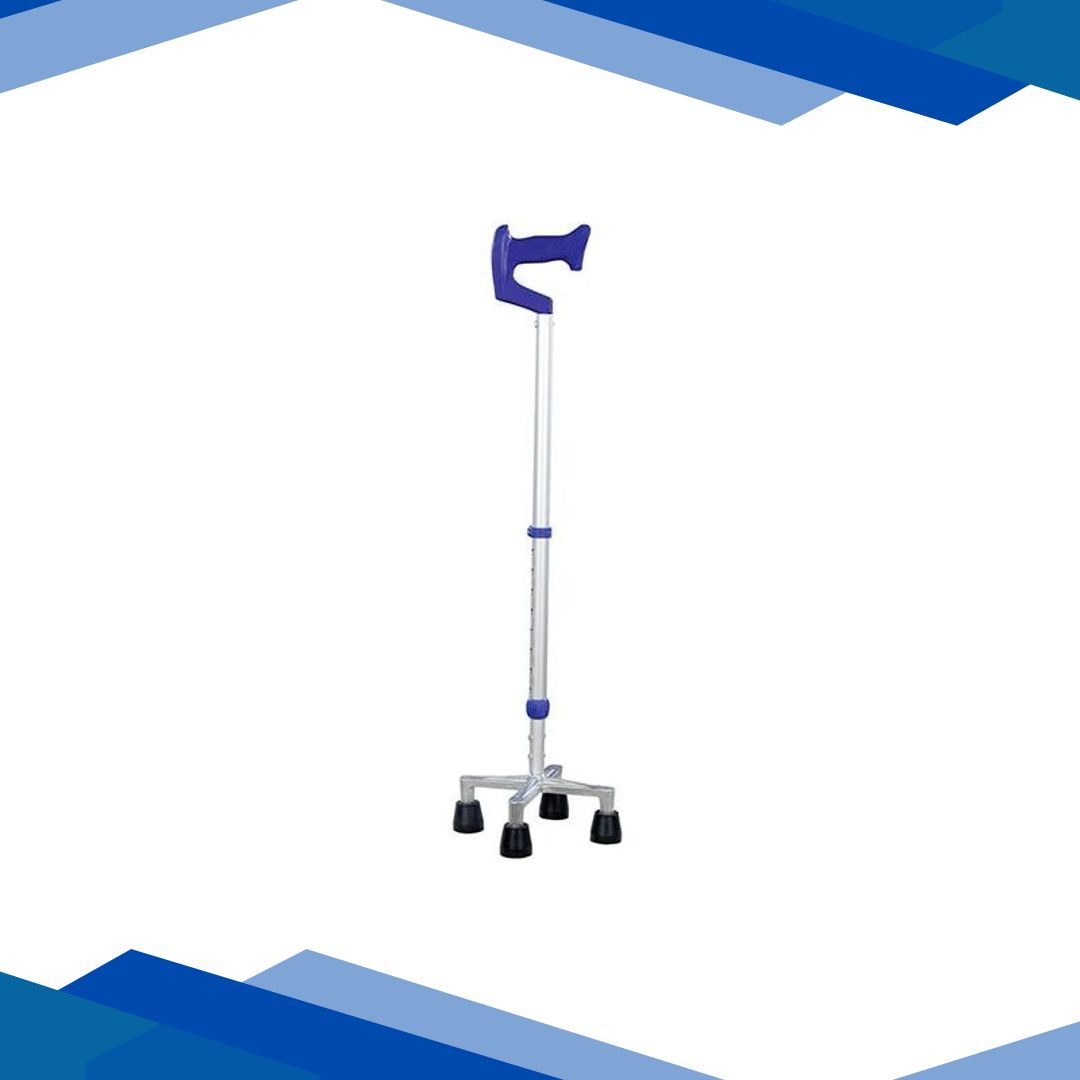 Dynamic Dyna Rehaid Crutch Stick – Quardripoid (1943) (UN)
