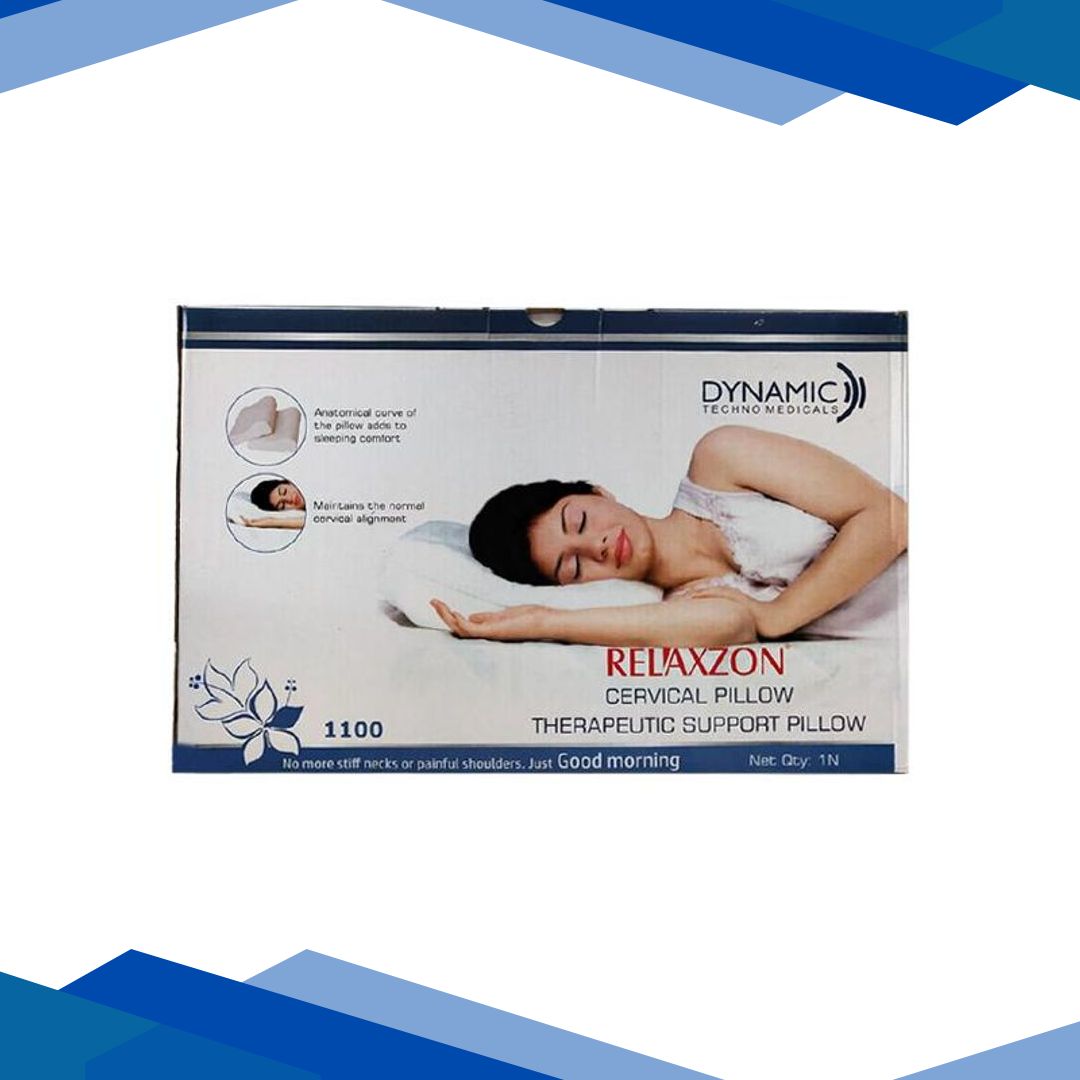 DYNAMIC RELAXZON THERAPEUTIC SUPPORT PILLOW (1100-001) (ONE SIZE FITS ALL)
