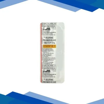 Dynapar SR 75mg Tablet 10’S