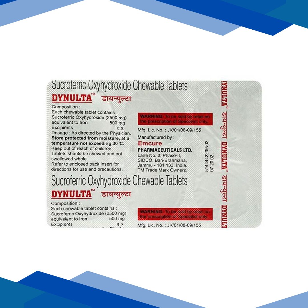 DYNULTA Chewable Tablet 6’s