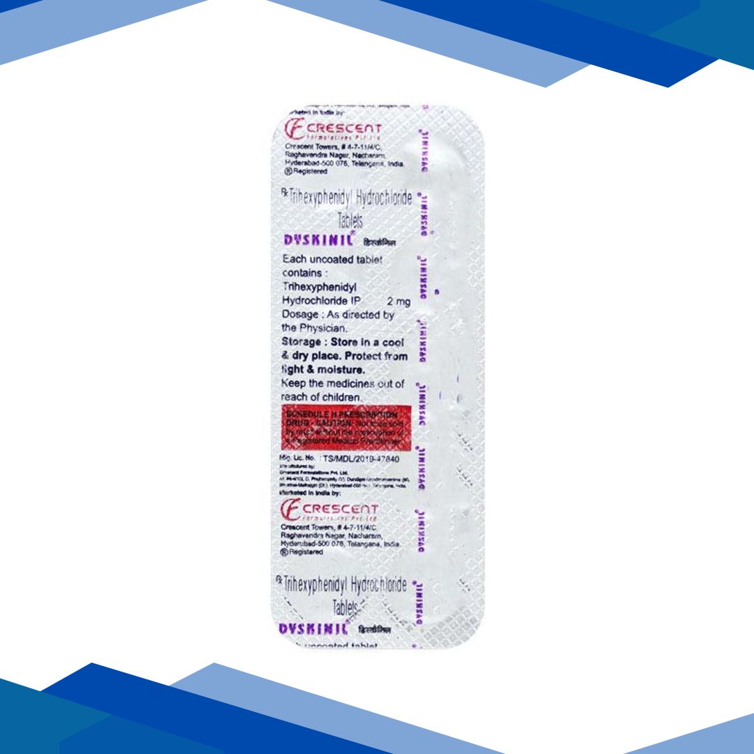 Dyskinil 2mg Tablet 10’S