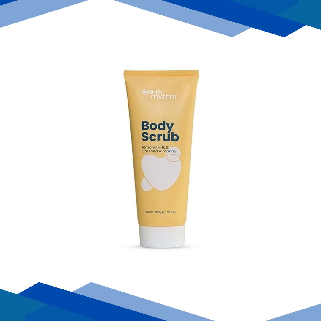 Earth Rhythm Almond Milk and Crushed Almonds Body Scrub 200 gm