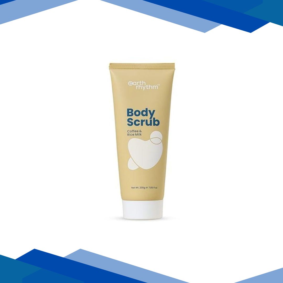 Earth Rhythm Coffee and Rice Milk Body Scrub 200 gm