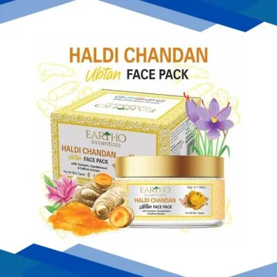 Eartho Essentials Face Pack – Haldi Chandan Ubtan 50 gm