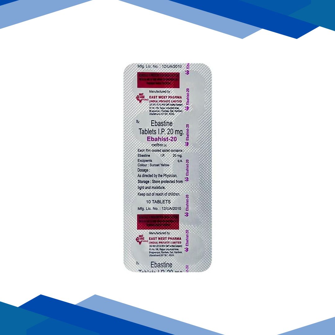 Ebahist 20mg Tablet 10’S