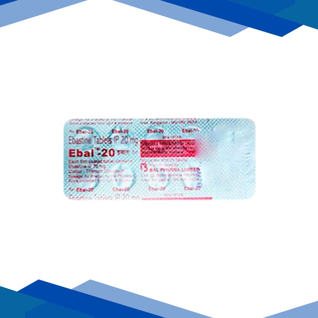 Ebal 20mg Tablet 10’S