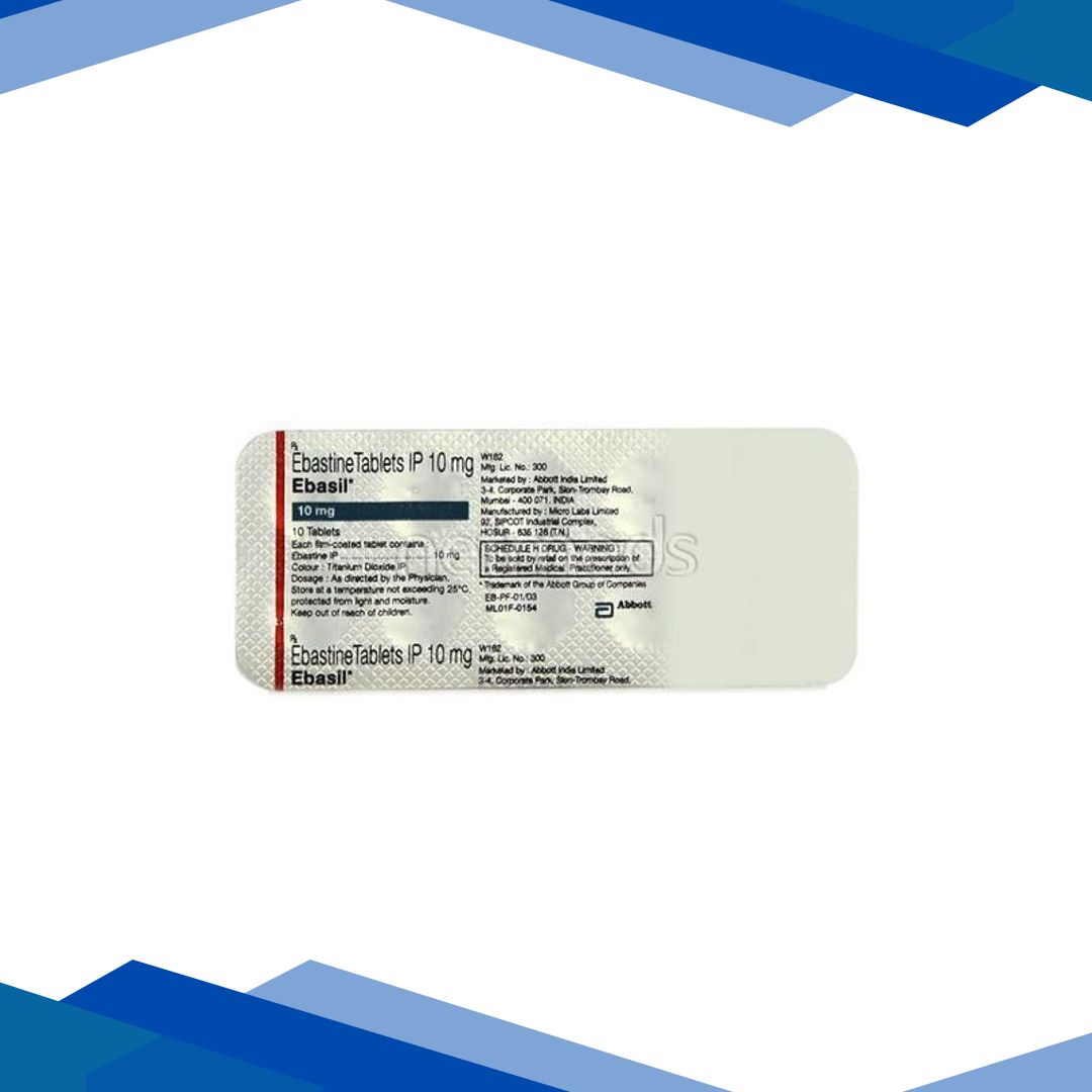 Ebasil 10mg Tablet 10’S