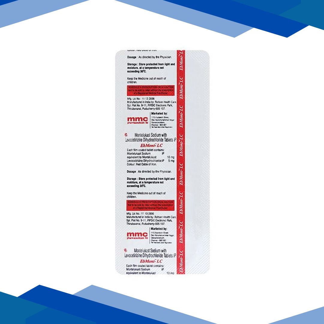 EBMONT LC Tablet 10’s