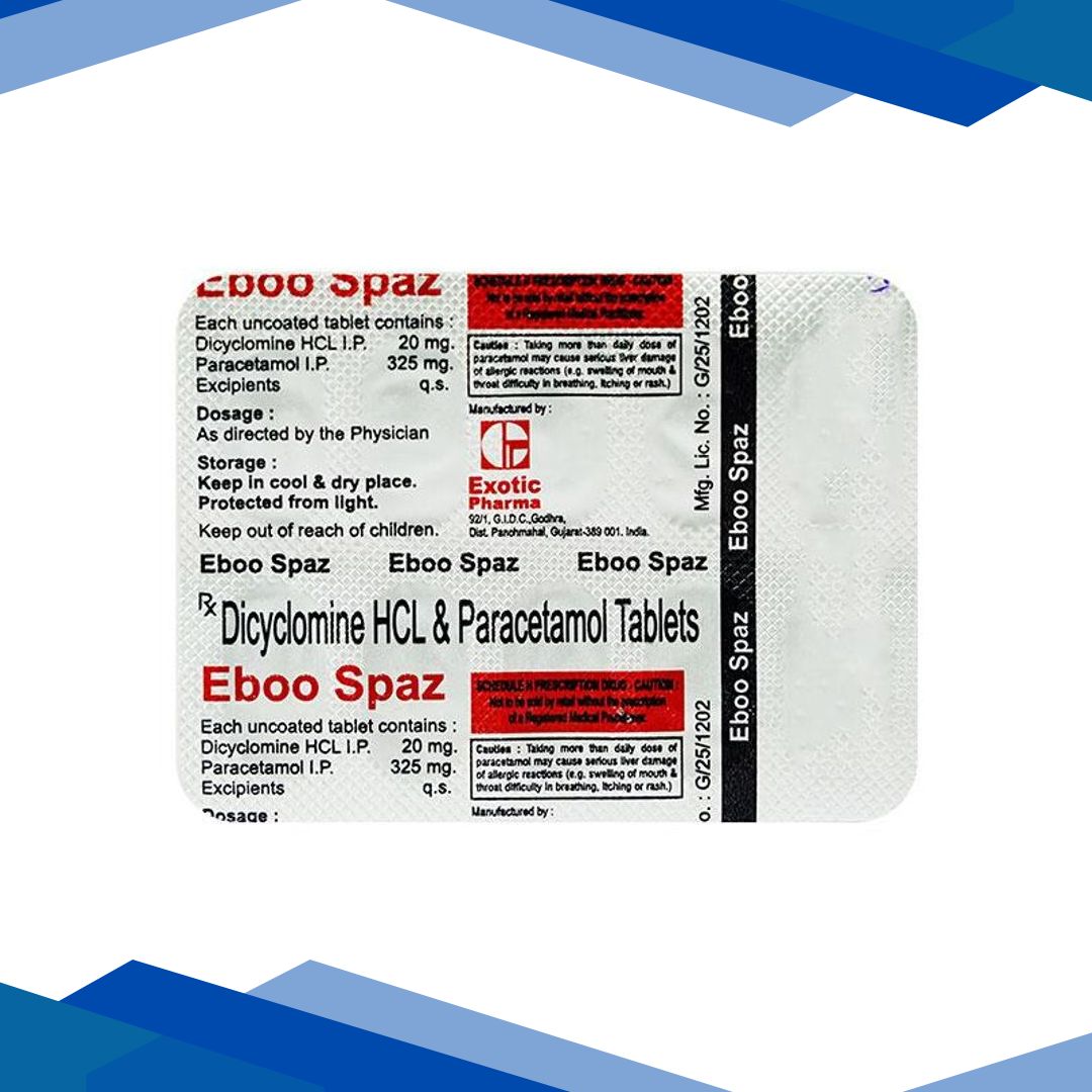 EBOO SPAZ Tablet 10’s