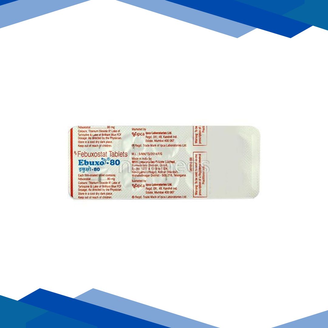 Ebuxo 80mg Tablet 10’S