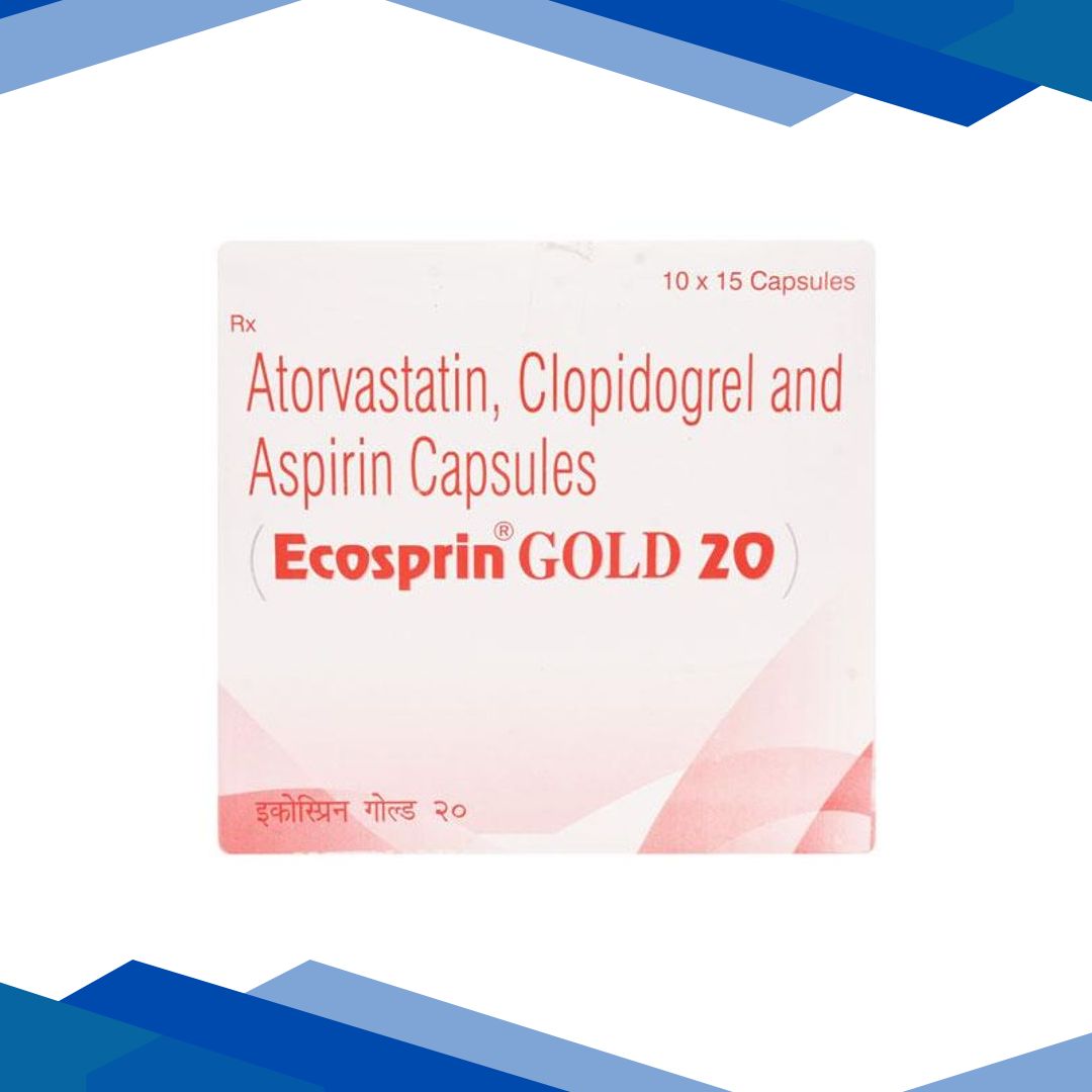 Ecosprin Gold 20mg Capsule 15’S