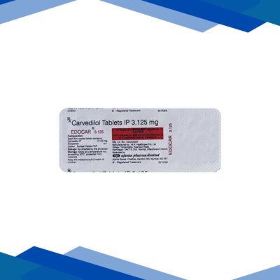 EDOCAR 3.125mg Tablet 10’s