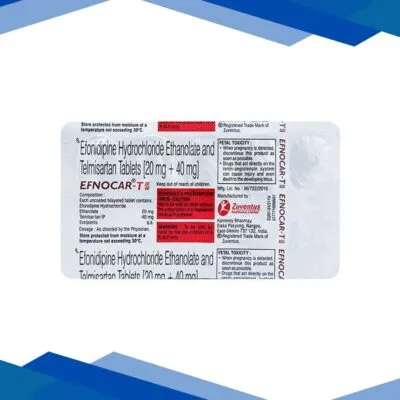 EFNOCAR T 20/40 Tablet 10’s