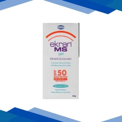 EKRAN MS SPF 50 UVA-UVB PA+++ SUNSCREEN Gel 50gm