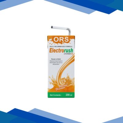 Electrorush ORS Liquid – Orange Flavour 200 ml
