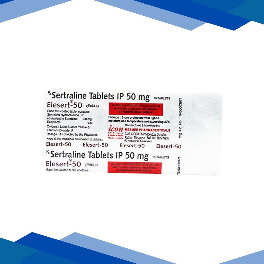 Elesert 50mg Tablet 10’S
