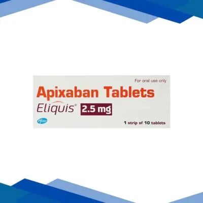 Eliquis 2.5mg Tablet 10'S