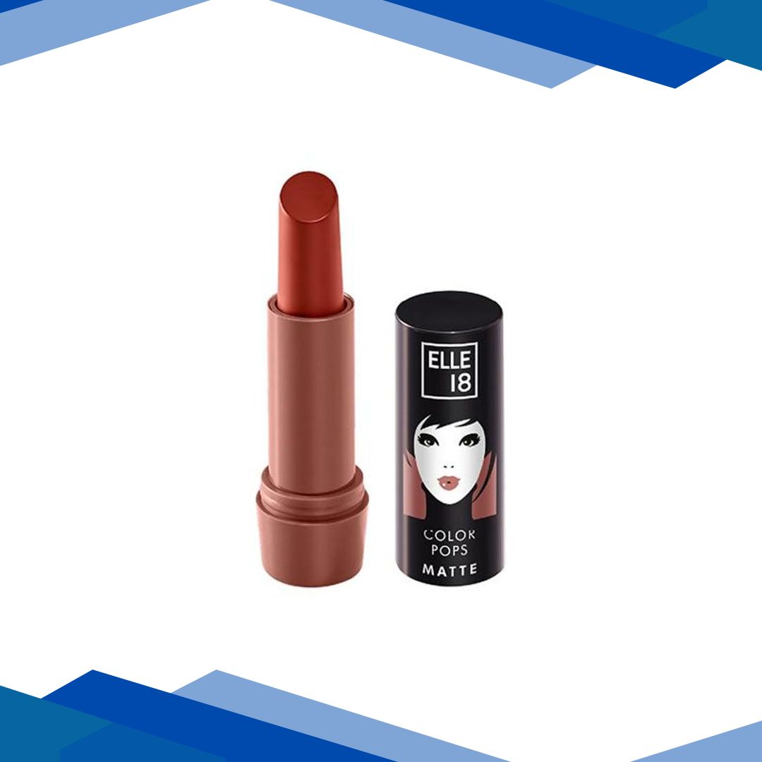 Elle 18 Color Pops Matte, Nude Trip, Matte Finish, Moisturising Lipstick 4.3 g